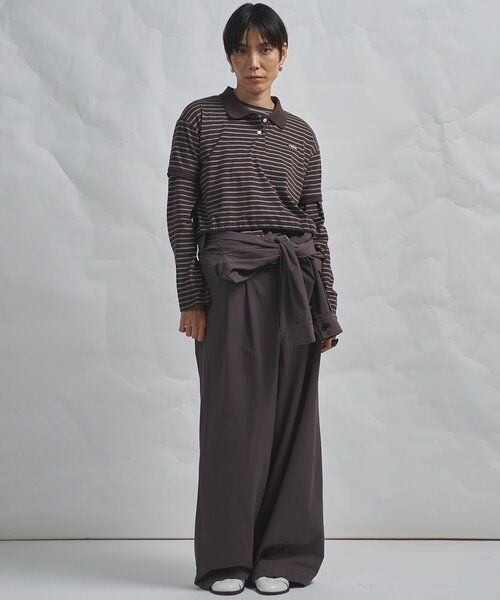 Whim Gazette（ウィムガゼット）の「【GEMINI】製品染めオールインワン（つなぎ/オールインワン・レディース・ピンク/ブラウン・FREE）」の17枚目の写真