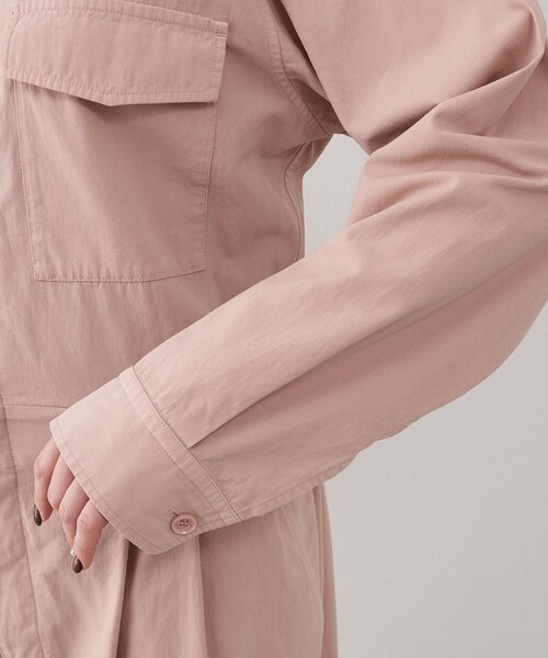 Whim Gazette（ウィムガゼット）の「【GEMINI】製品染めオールインワン（つなぎ/オールインワン・レディース・ピンク/ブラウン・FREE）」の10枚目の写真