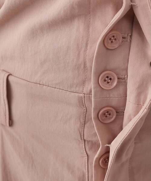 Whim Gazette（ウィムガゼット）の「【GEMINI】製品染めオールインワン（つなぎ/オールインワン・レディース・ピンク/ブラウン・FREE）」の5枚目の写真