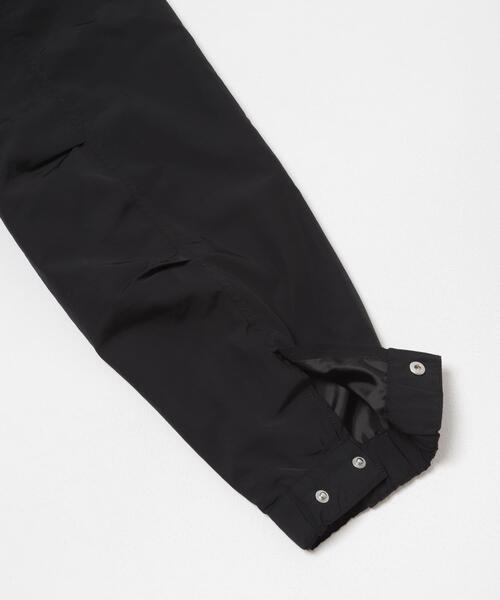 URBAN RESEARCH（アーバンリサーチ）の「NYLON SHORT MODS BLOUSON（ナイロンジャケット・メンズ・グレー系その他/ブラック・LARGE/MEDIUM）」の4枚目の写真