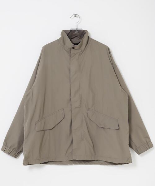 URBAN RESEARCH（アーバンリサーチ）の「NYLON SHORT MODS BLOUSON（ナイロンジャケット・メンズ・グレー系その他/ブラック・LARGE/MEDIUM）」の8枚目の写真