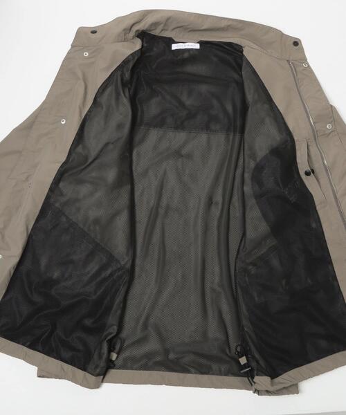 URBAN RESEARCH（アーバンリサーチ）の「NYLON SHORT MODS BLOUSON（ナイロンジャケット・メンズ・グレー系その他/ブラック・LARGE/MEDIUM）」の11枚目の写真