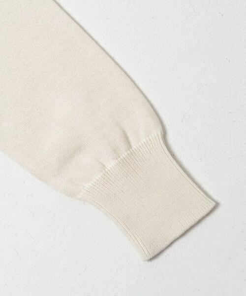 URBAN RESEARCH DOORS（アーバンリサーチドアーズ）の「オーガニックコットンクルーネックカーディガン（カーディガン/ボレロ・レディース・イエロー/オフホワイト/ブルー・FREE）」の12枚目の写真