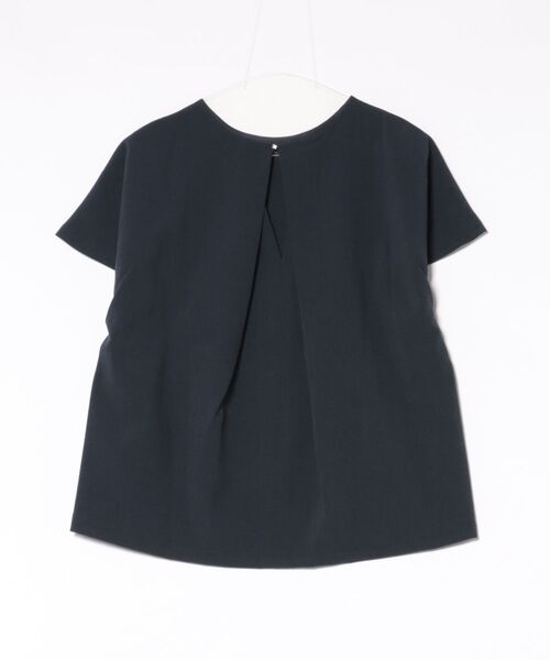 DESIGNWORKS(デザインワークス)の「リネン混フレンチコクーンブラウス(シャツ/ブラウス・レディース・ネイビー・フリー)」の2枚目の写真