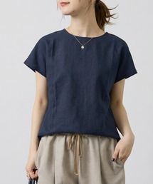 DESIGNWORKS | リネン混フレンチコクーンブラウス(シャツ/ブラウス)