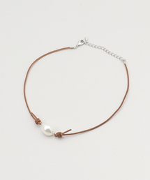 OUTDOOR PRODUCTS（アウトドアプロダクツ）の「ララアンドハート バロックレザーチョーカー（その他ヘアアクセサリー）」