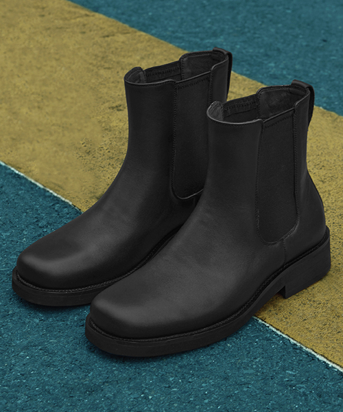 WETHEROAD(ウィーザロード)の「WTRD5145 スタンド チェルシーブーツ ブラック(ブーツ・メンズ・その他・25cm/26cm/27cm/28cm/29cm)」の1枚目の写真