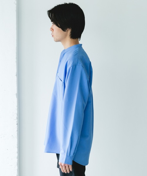 シャツ/ブラウス(長袖/七分) 2019AW  VillD / ORGANDY LONG SH 粋 鳳凰純麗ロングTシャツ 絡繰魂 243092 和柄 和風 刺繍 からくり 長袖