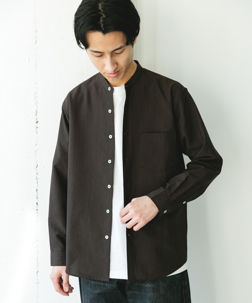 シャツ/ブラウス(長袖/七分) 2019AW  VillD / ORGANDY LONG SH VONIQUE / Villd
