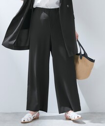 INDIVI | 【さらに軽く軽快！／着る日傘】イージーワイドパンツ(その他パンツ)