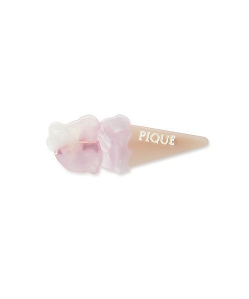 gelato pique（ジェラートピケ）の「アイスモチーフミニヘアクリップセット（マスク・レディース・クリーム/ピンク/ミント・F）」の5枚目の写真