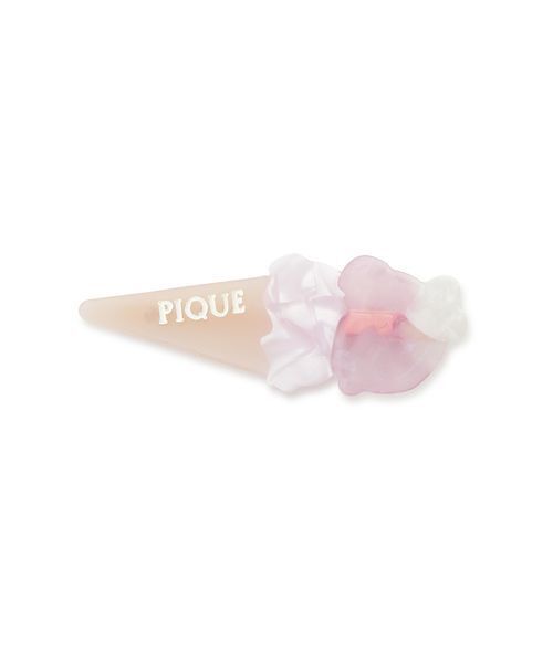 gelato pique（ジェラートピケ）の「アイスモチーフミニヘアクリップセット（マスク・レディース・クリーム/ピンク/ミント・F）」の8枚目の写真