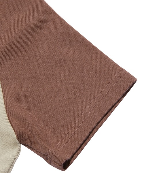 X-girl（エックスガール）の「SPRAY AND EMBROIDERY LOGO RAGLAN S/S BABY TEE（Tシャツ/カットソー・レディース・ブラック/ホワイト/ベージュ・S/M）」の11枚目の写真