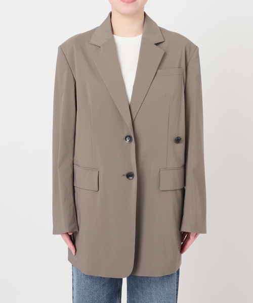 journal standard L'essage（ジャーナルスタンダードレサージュ）の「WATER REPELLENT/UV 2WAYジャケット（テーラードジャケット・レディース・グレー/ネイビー・FREE）」の15枚目の写真