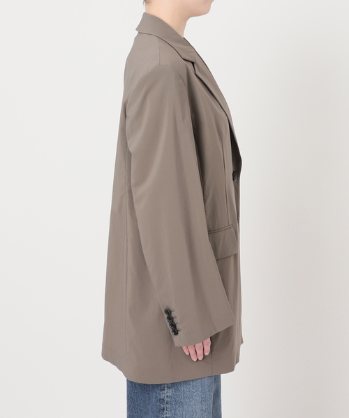 journal standard L'essage（ジャーナルスタンダードレサージュ）の「WATER REPELLENT/UV 2WAYジャケット（テーラードジャケット・レディース・グレー/ネイビー・FREE）」の18枚目の写真