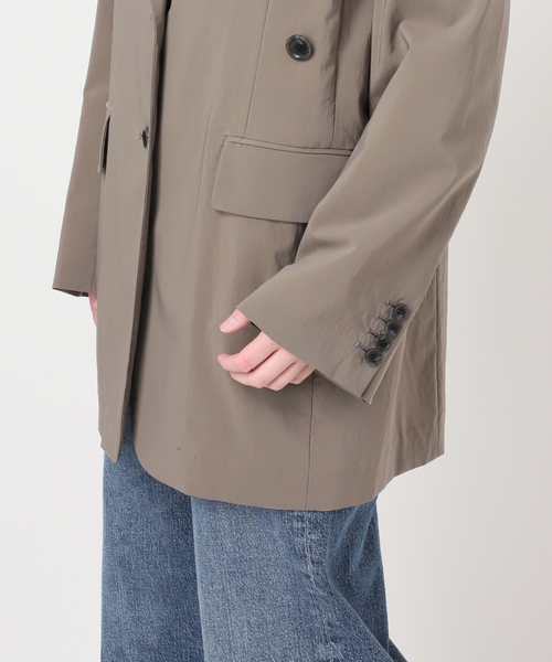 journal standard L'essage（ジャーナルスタンダードレサージュ）の「WATER REPELLENT/UV 2WAYジャケット（テーラードジャケット・レディース・グレー/ネイビー・FREE）」の20枚目の写真