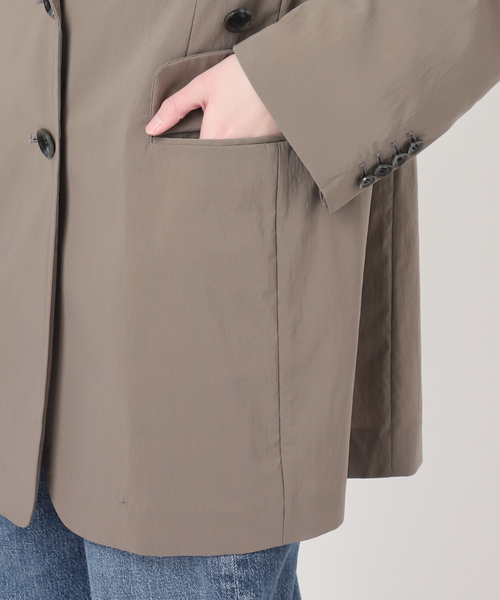 journal standard L'essage（ジャーナルスタンダードレサージュ）の「WATER REPELLENT/UV 2WAYジャケット（テーラードジャケット・レディース・グレー/ネイビー・FREE）」の21枚目の写真