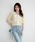 fupel�i�t�؃��j�́ucotton lace cable knit tops / �R�b�g�����[�X�P�[�u���j�b�g�g�b�v�X�i�j�b�g/�Z�[�^�[�j�v�b�A�C�{���[