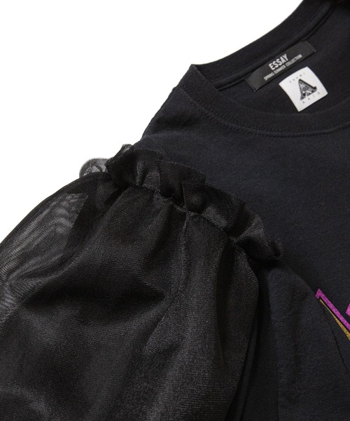 ESSAY（エッセイ）の「【 YuumiARIA × ESSAY 】BLACK CATプリントTシャツ（Tシャツ/カットソー・レディース・ブラック・FREE）」の14枚目の写真