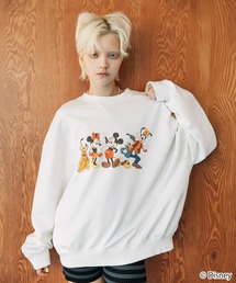 トップス Disney / MICKEY AND FRIENDS SWEAT TOP Disney / SWEAT TOP（スウェット）｜WCJ（ダブルシージェイ）の