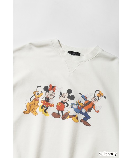 WCJ（ダブルシージェイ）の「Disney / MICKEY AND FRIENDS SWEAT TOP（スウェット・レディース・ブラック/ホワイト・FREE）」の16枚目の写真