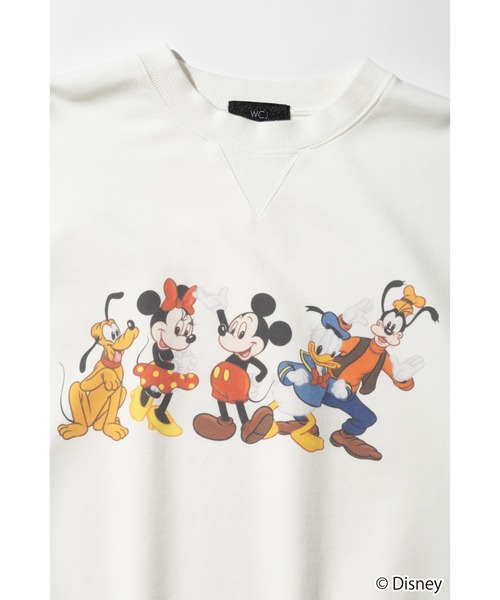 WCJ（ダブルシージェイ）の「Disney / MICKEY AND FRIENDS SWEAT TOP（スウェット・レディース・ブラック/ホワイト・FREE）」の18枚目の写真