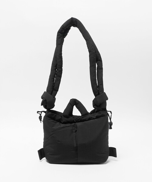 OLEND（オレンド）の「＜OLEND＞ONA コンパクト ソフト 3WAY ショルダーバッグ（ショルダーバッグ・レディース・ブラック/クリーム・FREE）」の8枚目の写真