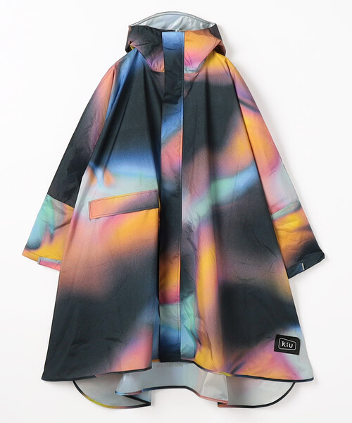 KiU(キウ)の「KiU/キウ FUJIROCK KiU STNDRD RAIN PONCHO キウスタンダードレインポンチョ K571(レインコート/ポンチョ・メンズ・その他16/カモフラージュ・ONE SIZE)」の2枚目の写真