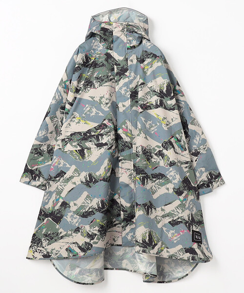 KiU(キウ)の「KiU/キウ FUJIROCK KiU STNDRD RAIN PONCHO キウスタンダードレインポンチョ K571(レインコート/ポンチョ・メンズ・その他16/カモフラージュ・ONE SIZE)」の1枚目の写真