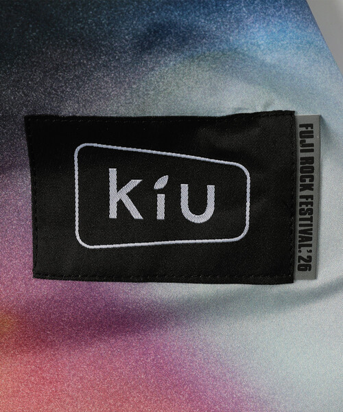 KiU(キウ)の「KiU/キウ FUJIROCK KiU STNDRD RAIN PONCHO キウスタンダードレインポンチョ K571(レインコート/ポンチョ・メンズ・その他16/カモフラージュ・ONE SIZE)」の9枚目の写真
