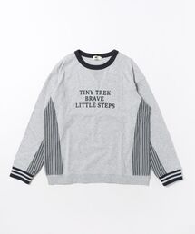 KP BOY（ケーピーボーイ）の「ストライプづかい 長袖Tシャツ（Tシャツ/カットソー）」