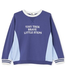 KP BOY（ケーピーボーイ）の「ストライプづかい 長袖Tシャツ（Tシャツ/カットソー）」