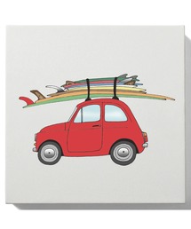 GREENROOM(�O���[�����[��)�́yKEVIN BUTLER / �P�r���E�o�g���[�z#10 1960 FIAT500 & 2 LOGS,2 HULLS,2 FISHES,1 MINI SIMM, AND AT&C THRUSTER CIRCA1981(�|�X�^�[/�A�[�g)