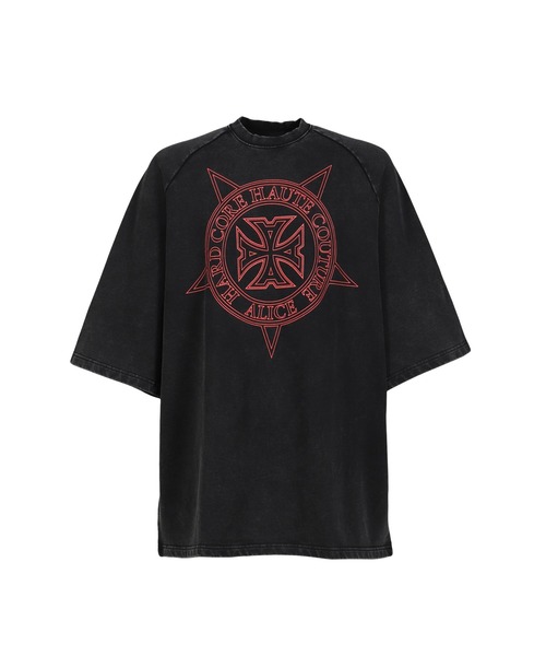 ALICE HOLLYWOOD(アリスハリウッド)の「TOO HIGH OVERSIZED HEAVYWEIGHT T-SHIRT(Tシャツ/カットソー・メンズ・ブラック・L/XL/S/M)」の5枚目の写真