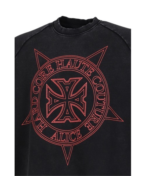 ALICE HOLLYWOOD(アリスハリウッド)の「TOO HIGH OVERSIZED HEAVYWEIGHT T-SHIRT(Tシャツ/カットソー・メンズ・ブラック・L/XL/S/M)」の7枚目の写真