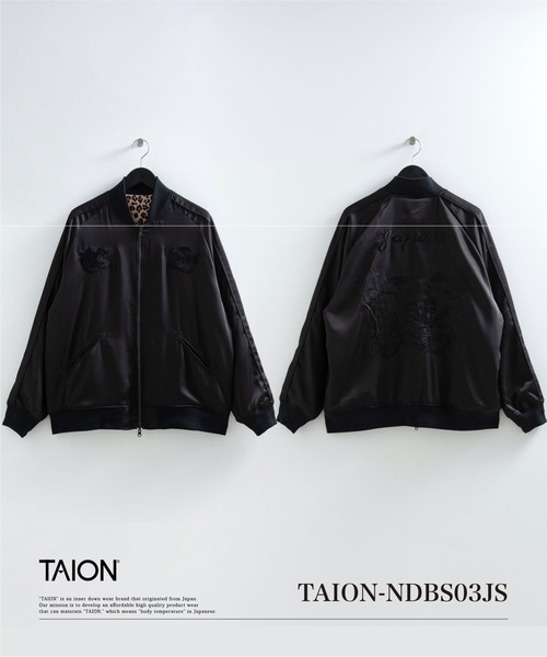 TAION（タイオン）の「【TAION(タイオン)】〈ユニセックス〉ノンダウン ジャパンスペシャル リバーシブル スカジャンジャケット（スカジャン・メンズ・その他11/ホワイト系その他5/ブラック系その他2/ネイビー系7・S/M/L/XL/XS/2XL/3XL）」の4枚目の写真