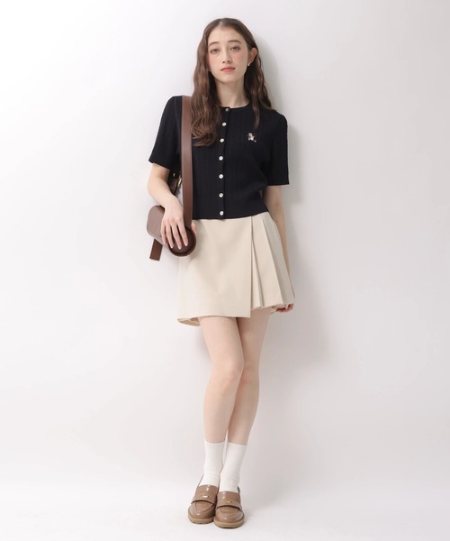 Rirandture（リランドチュール）の「チェリーｍｉｍｉｃａｔニットカーディガン（ニット/セーター・レディース・ライトイエロー/オフホワイト/ネイビー/ミント/ブラウン/ピンク・2）」の10枚目の写真