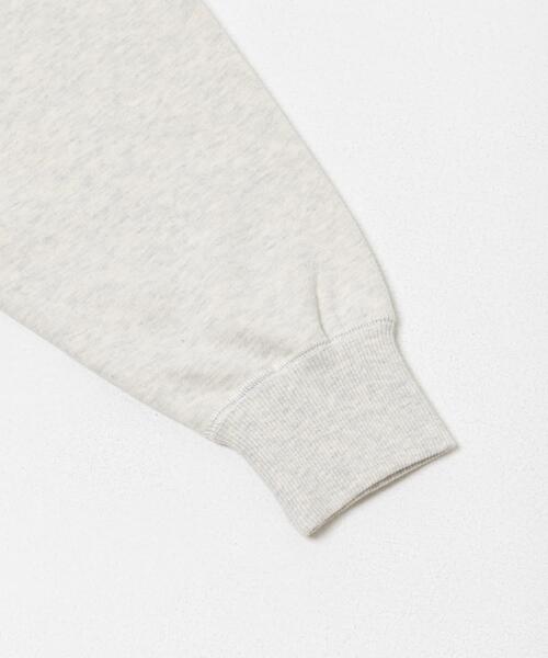 URBAN RESEARCH DOORS(アーバンリサーチドアーズ)の「『WEB/一部店舗限定カラー』コットンスウェットジップカーディガン|スウェットカーデ/大人カジュアル/羽織/春服(カーディガン/ボレロ・レディース・ネイビー/グレー/ピンク/ホワイト系その他・FREE)」の12枚目の写真