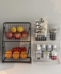 Made in I（メイドインアイ）の「Mono Color Basket Rack（収納グッズ）」