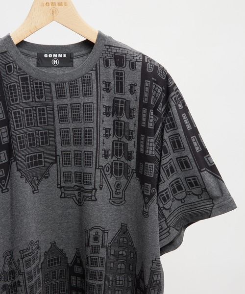 GOMME HOMME(ゴムオム)の「アムステルダムT(Tシャツ/カットソー・メンズ・ホワイト/ブラック・MEDIUM)」の11枚目の写真