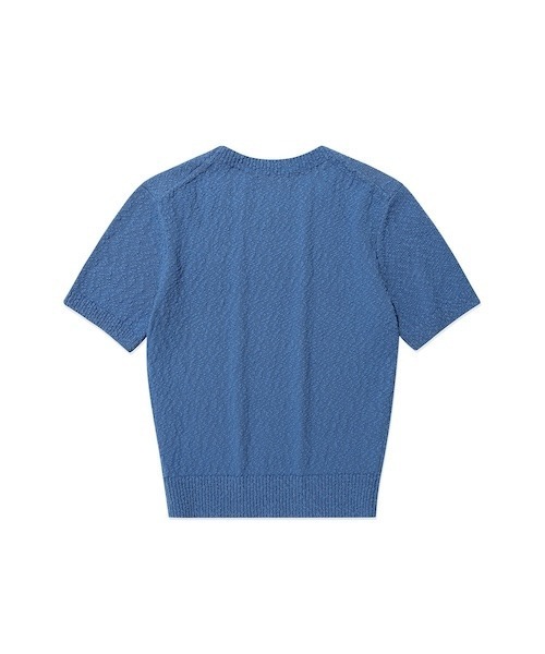Wacky WiLLy(ワッキーウィリー)の「WOMEN'S BIG LILY GRAPHIC SHORT SLEEVE KNIT(ニット/セーター・レディース・ブルー/クリーム/グリーン・SMALL/MEDIUM/LARGE)」の7枚目の写真