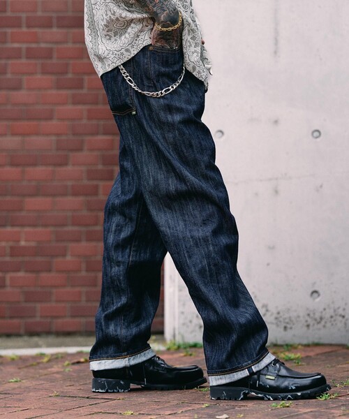 Subciety(サブサエティ)の「JAPAN DENIM -12oz-(デニムパンツ・メンズ・ブラック/インディゴブルー・LARGE/MEDIUM/SMALL/X-LARGE)」の7枚目の写真