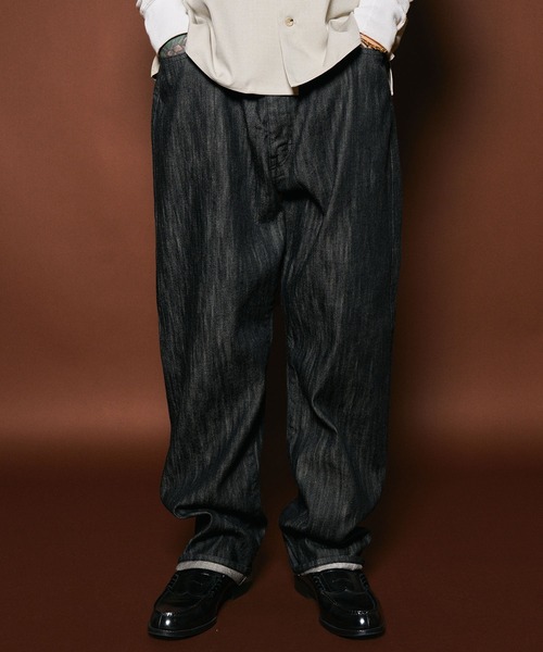 Subciety(サブサエティ)の「JAPAN DENIM -12oz-(デニムパンツ・メンズ・ブラック/インディゴブルー・LARGE/MEDIUM/SMALL/X-LARGE)」の1枚目の写真
