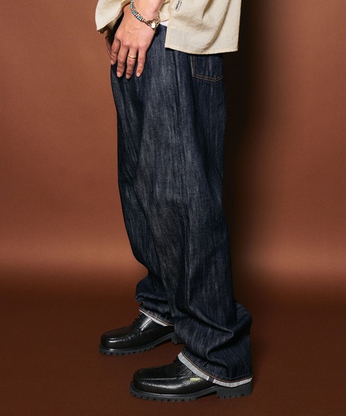 Subciety(サブサエティ)の「JAPAN DENIM -12oz-(デニムパンツ・メンズ・ブラック/インディゴブルー・LARGE/MEDIUM/SMALL/X-LARGE)」の9枚目の写真