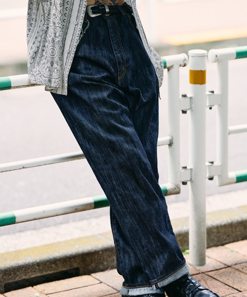 Subciety(サブサエティ)の「JAPAN DENIM -12oz-(デニムパンツ・メンズ・ブラック/インディゴブルー・LARGE/MEDIUM/SMALL/X-LARGE)」の10枚目の写真