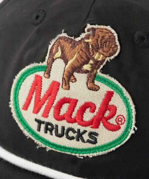ROOPTOKYO(ループトウキョウ)の「MACK TRUCKS / マック・トラックス CLASSIC ROPE 5PANEL CAP(キャップ・メンズ・ブラック・FREE)」の4枚目の写真