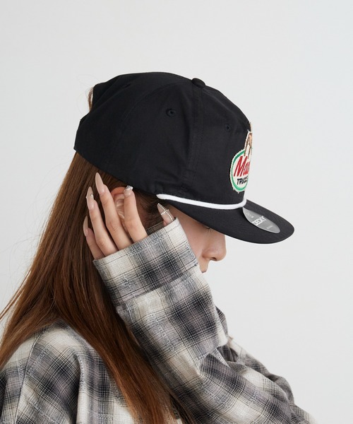 ROOPTOKYO(ループトウキョウ)の「MACK TRUCKS / マック・トラックス CLASSIC ROPE 5PANEL CAP(キャップ・メンズ・ブラック・FREE)」の19枚目の写真