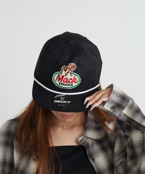 ROOPTOKYO(ループトウキョウ)の「MACK TRUCKS / マック・トラックス CLASSIC ROPE 5PANEL CAP(キャップ・メンズ・ブラック・FREE)」の20枚目の写真