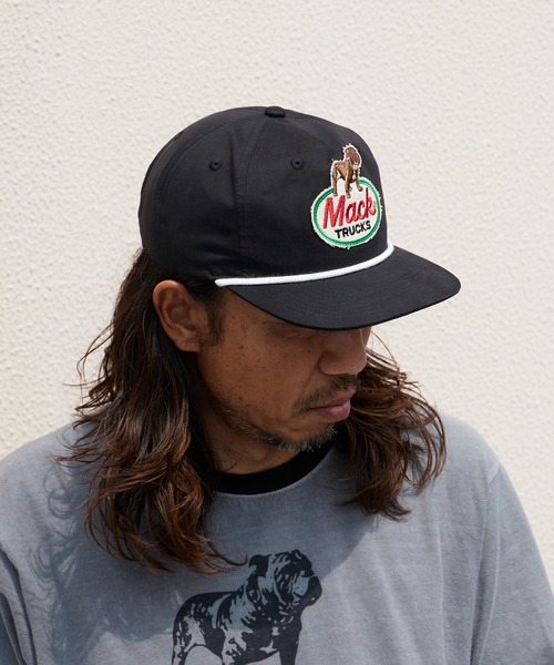 ROOPTOKYO(ループトウキョウ)の「MACK TRUCKS / マック・トラックス CLASSIC ROPE 5PANEL CAP(キャップ・メンズ・ブラック・FREE)」の15枚目の写真