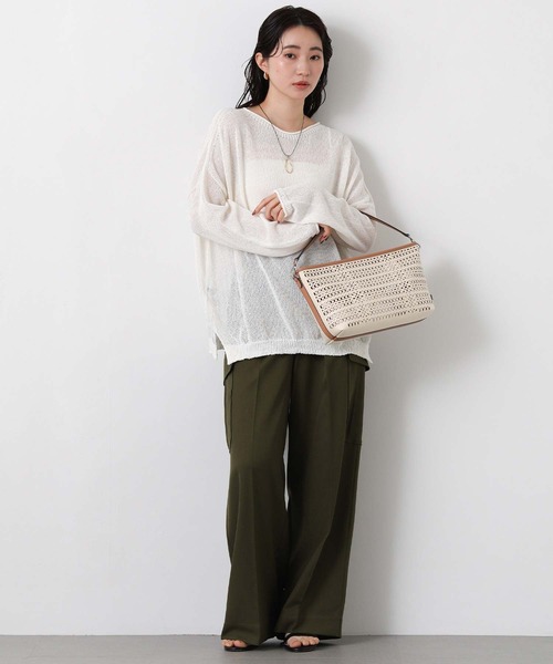 GIANNI CHIARINI(ジャンニ キアリーニ)の「MASHUPショルダーバッグ(ショルダーバッグ・レディース・ブラック/ベージュ・FREE)」の3枚目の写真